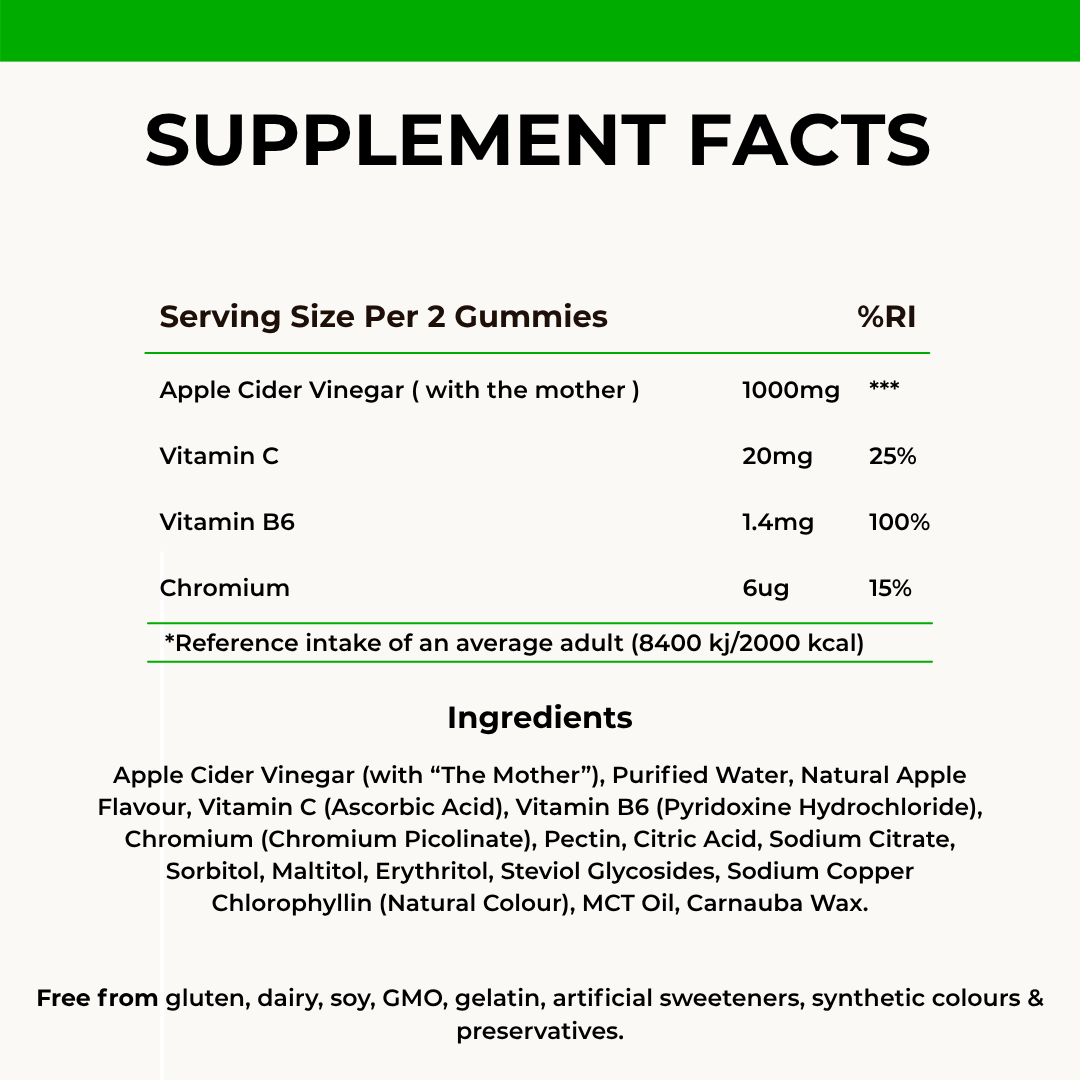 Apple cider vinegar with the mother